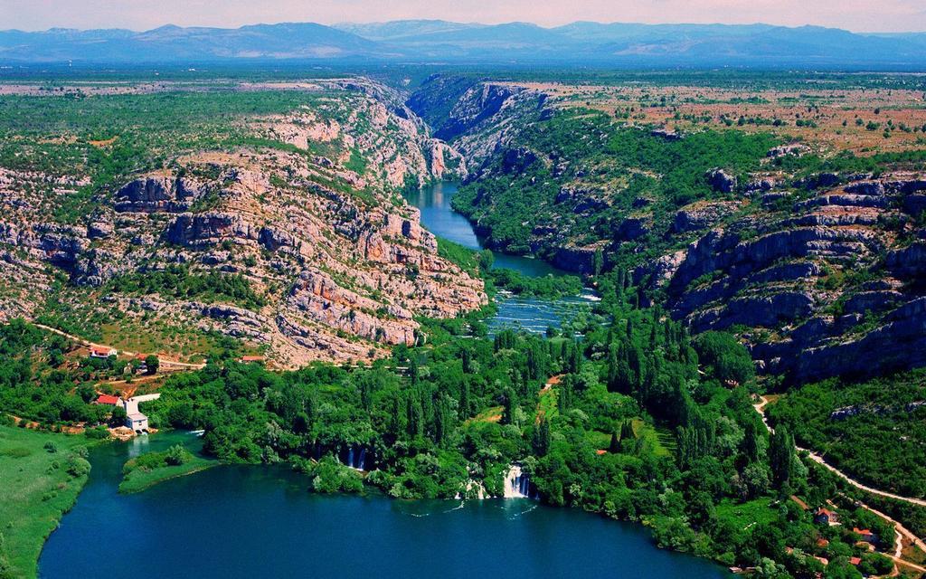 Hotel Agrotourism Galic Krka Drinovci Esterno foto