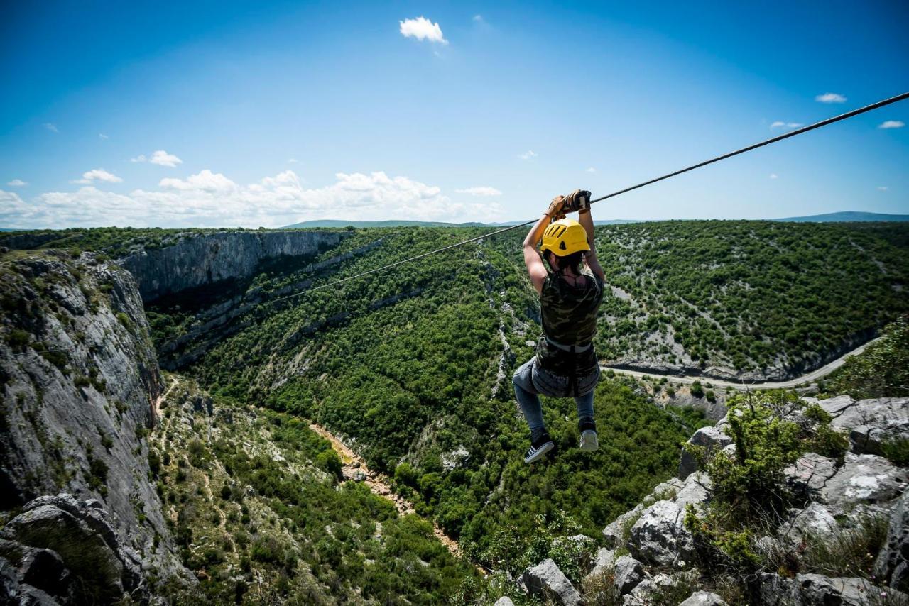 Hotel Agrotourism Galic Krka Drinovci Esterno foto